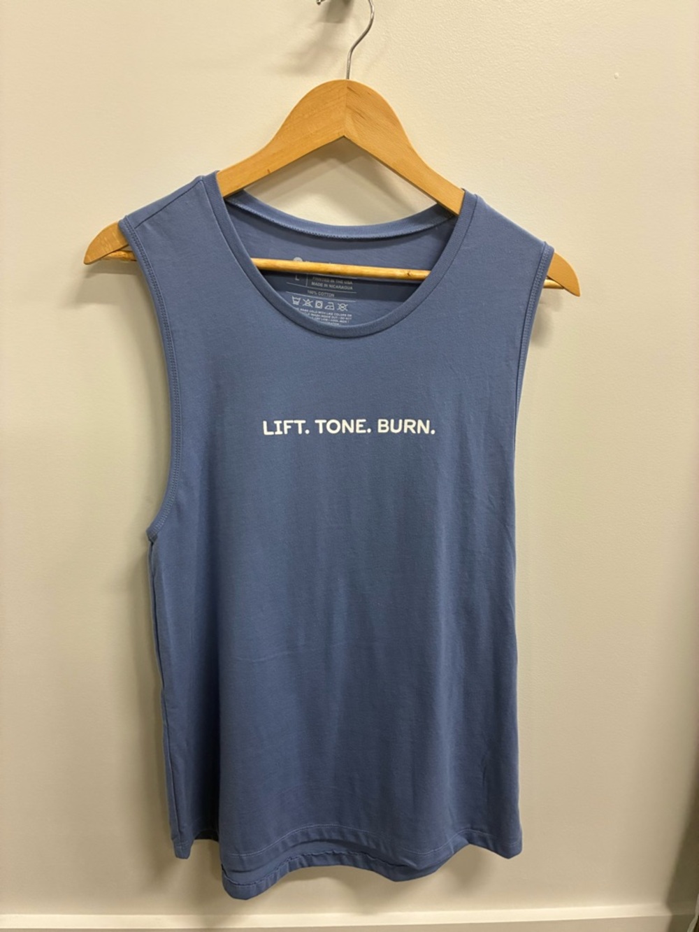 Dusty Blue Pure Barre Tank